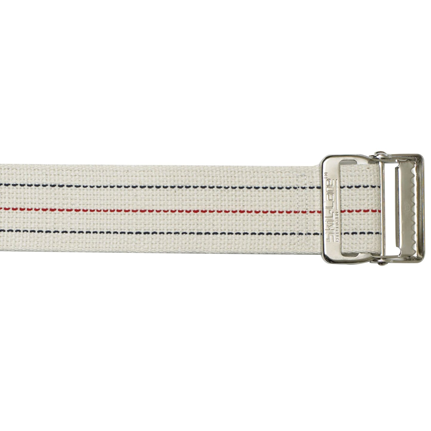 SkiL-Care™ Gait Belt 72 Inch Length Pinstripe Cotton (577294_EA)