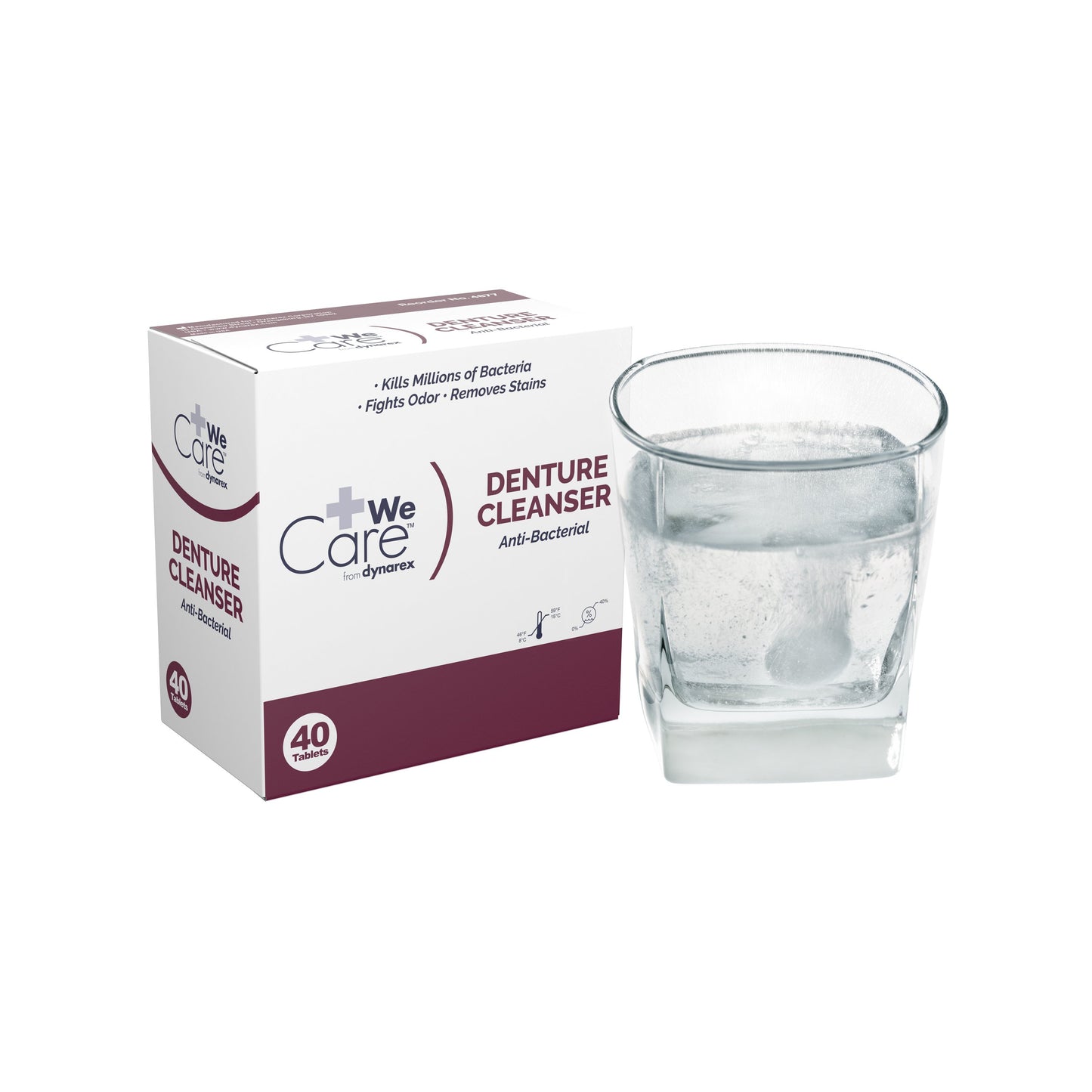 We Care™ from Dynarex® Denture Cleaner We Care™ from Dynarex® (826983_BX)