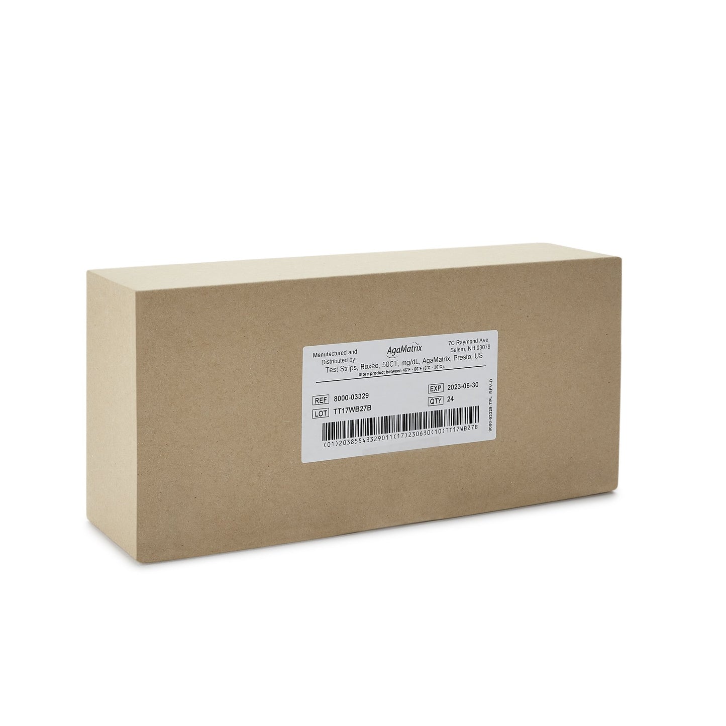 Wavesense® Presto® Blood Glucose Test Strips 50 Strips per Pack (693966_BX)