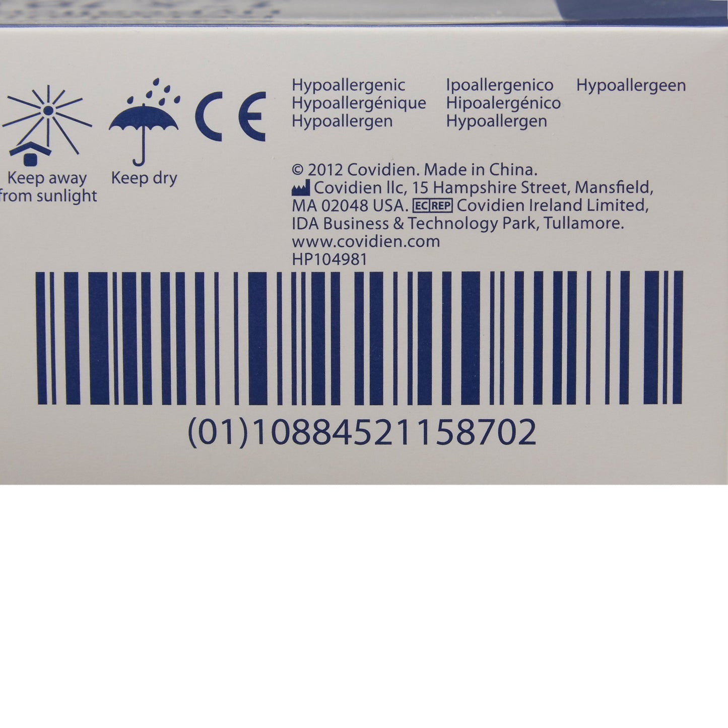 Kendall™ Hypoallergenic Silk Hypoallergenic Medical Tape White 1 Inch X 10 Yard Silk-Like Cloth NonSterile (696201_EA)