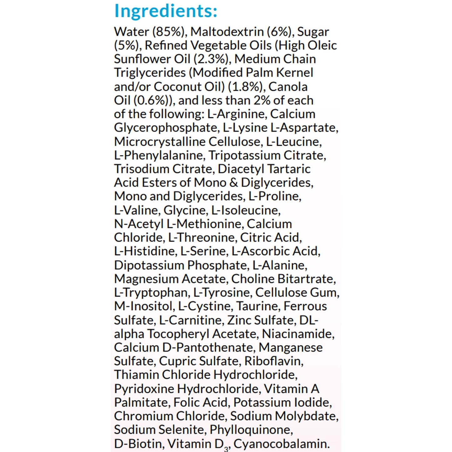 Neocate® Splash Pediatric Oral Supplement Unflavored 8 oz. Carton Liquid Amino Acid Food Allergies (873513_EA)