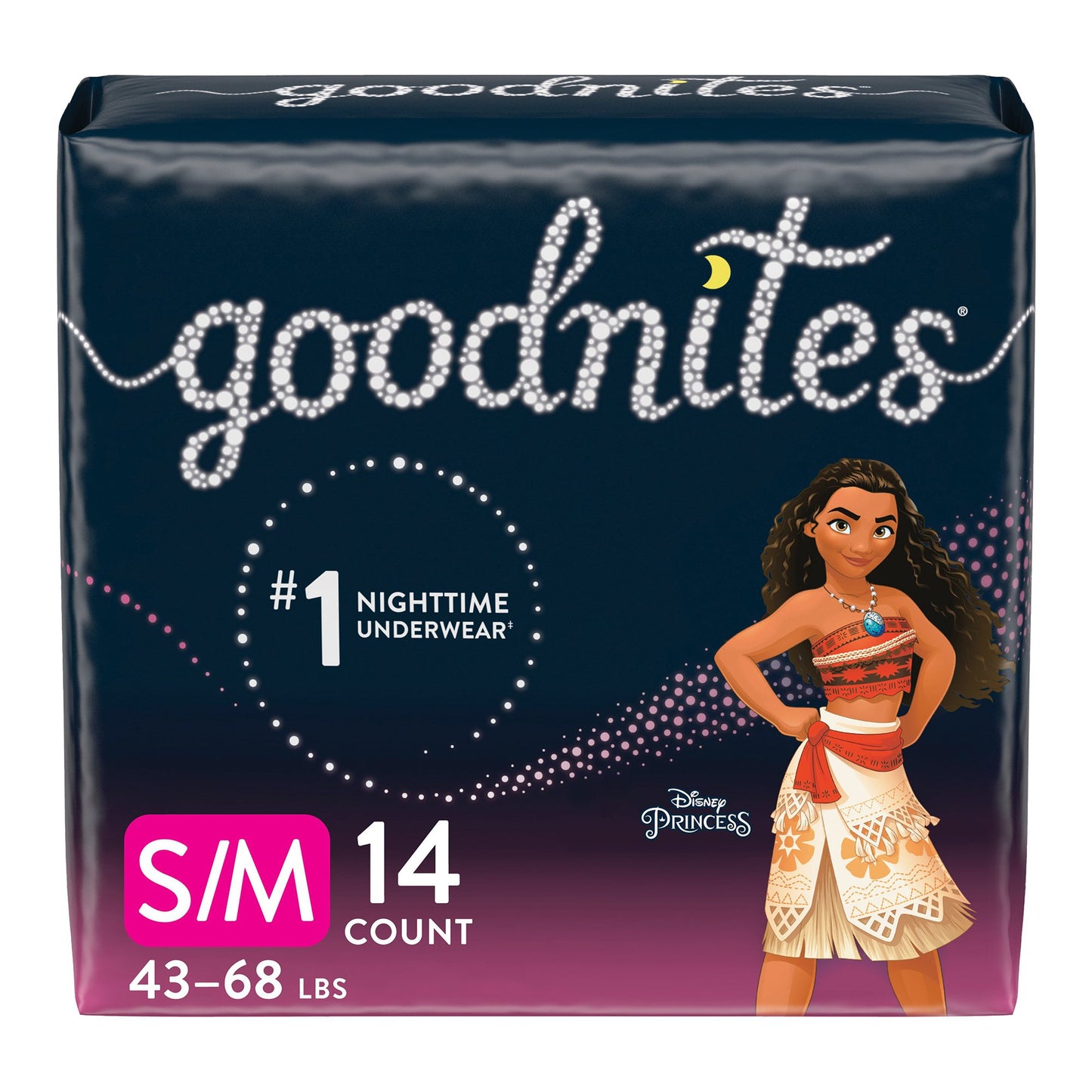 GoodNites® Female Youth Absorbent Underwear Pull On with Tear Away Seams Small / Medium Disposable Heavy Absorbency (883230_CS)