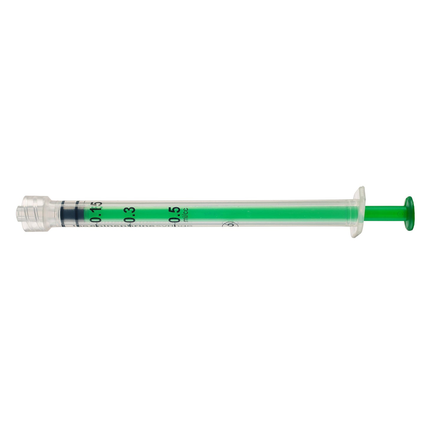 SnapMedical™ Epinephrine Syringe 0.5 mL Luer Lock Tip Without Safety (1195521_BX)