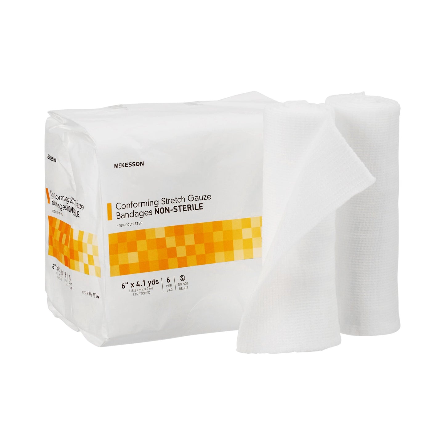 McKesson Conforming Bandage 6 Inch X 4-1/10 Yard NonSterile 6 per Pack (993035_CS)