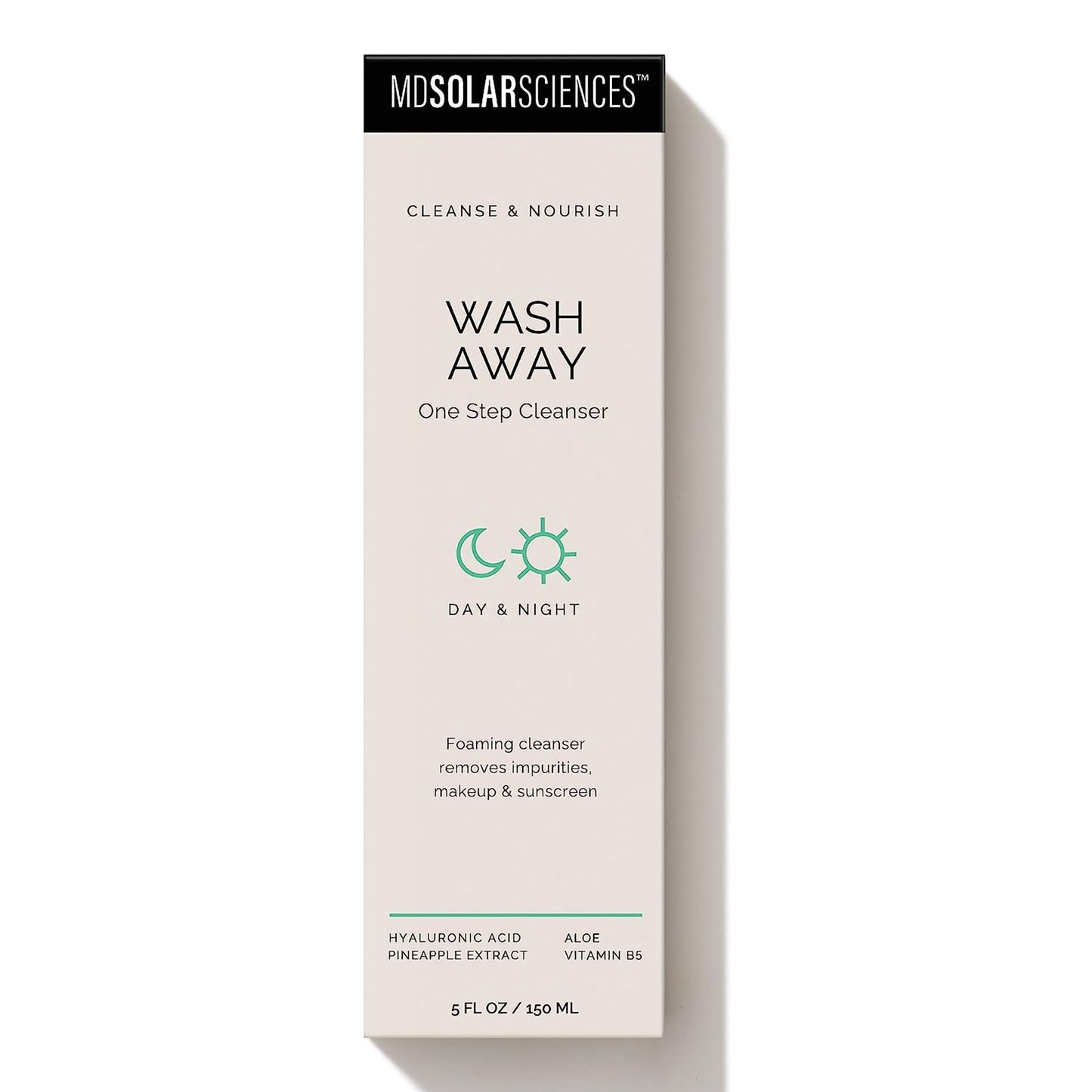 MDSolarsciences™ Wash Away One Step Facial Cleanser Gel 5 oz. Tube Unscented (1230942_PK)