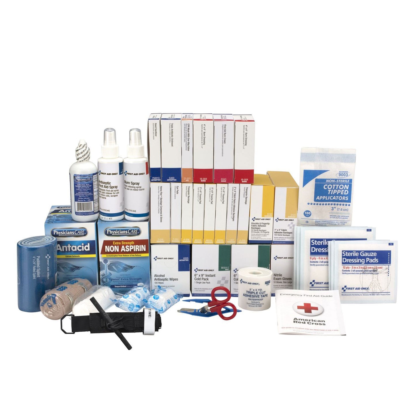 First Aid Only 100 Person ANSI B 3 Shelf Refill, 687 Pieces (FAO91361)
