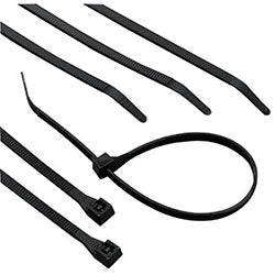 Gardner Bender Heavy-Duty Cable Ties, 175 lb Tensile Strength, 36 in L, Ultraviolet Black DoubleLock, 50/Bag (623-46-436UVB)