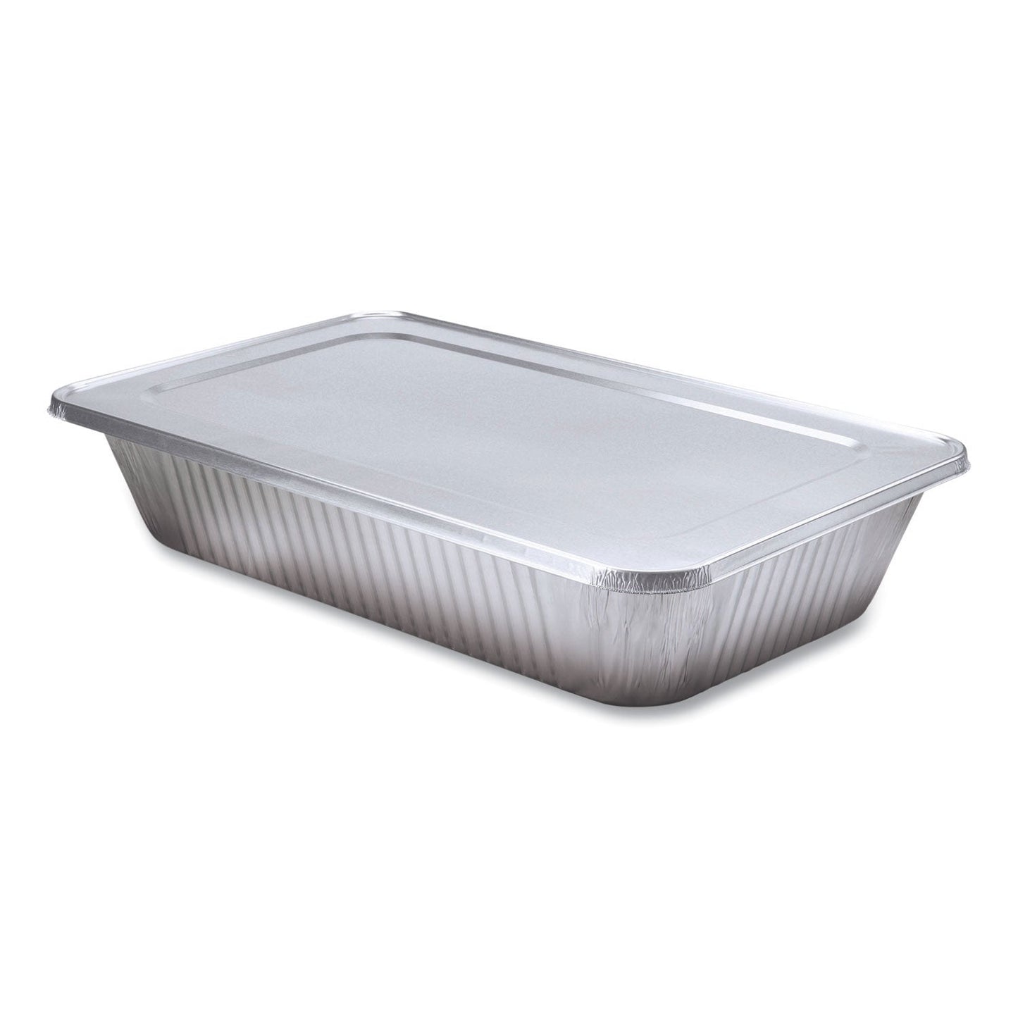 Handi-Foil Full Steam Table Pan Lid, Full Curl, 12.87 x 0,62 x 20.81, 50/Carton (HFA20504550FC)