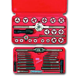 hanson-41-pc-machine-screw-fractional-tap-and-hex-die-set-num-han24606_1