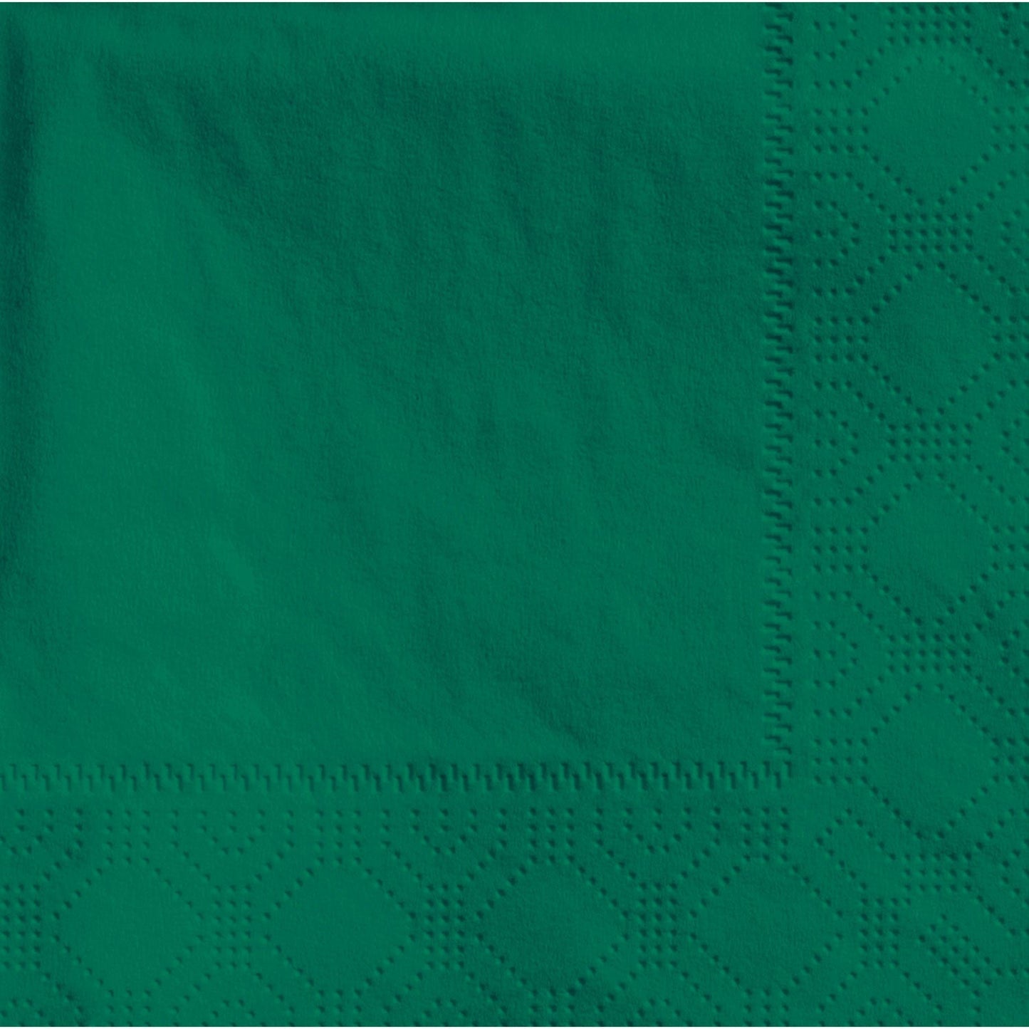 Hoffmaster Beverage Napkins, 2-Ply, 9 1/2 x 9 1/2, Hunter Green, 1000/Carton (HFM180337)