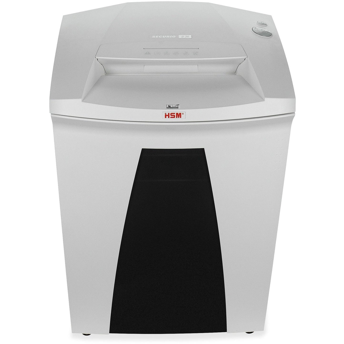 HSM SECURIO B34S Continuous-Duty Strip-Cut Shredder, 37 Sheet Capacity (HSM1841)