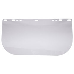 Jackson Safety® F10 PETG Economy Faceshield, 34-40AP, Uncoated, Clear, Unbound, 15-1/2 in L x 8 in H (138-29104)