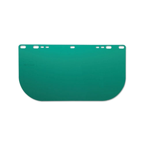 Jackson Safety® F20 Polycarbonate Faceshield, 8145LB, Uncoated, Dark Green, Unbound, 15.5 in L x 8 in H (138-29100)