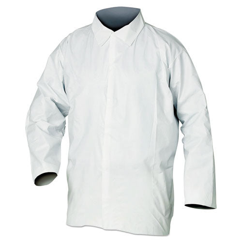KleenGuard A20 Breathable Particle Protection Shirt, White, X-Large, 50/Carton (KCC36214)