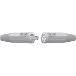 Lenco Cable Connector, Double Oval Point Screw Connection,Male/Female, 3/0 to 4/0 AWG Cap, Black (380-05060)