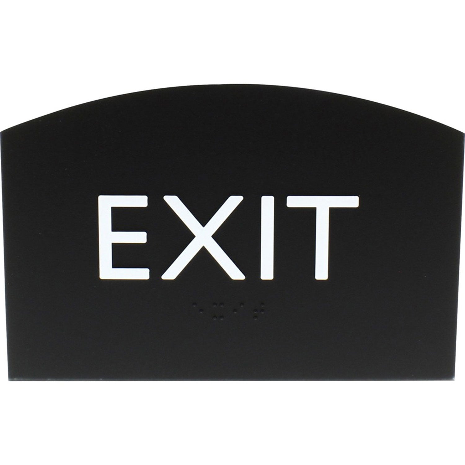lorell-exit-sign-1-each-4-5-x-6-8-height-rectangular-shape-easy-readability-braille-plastic-black-llr02680_1