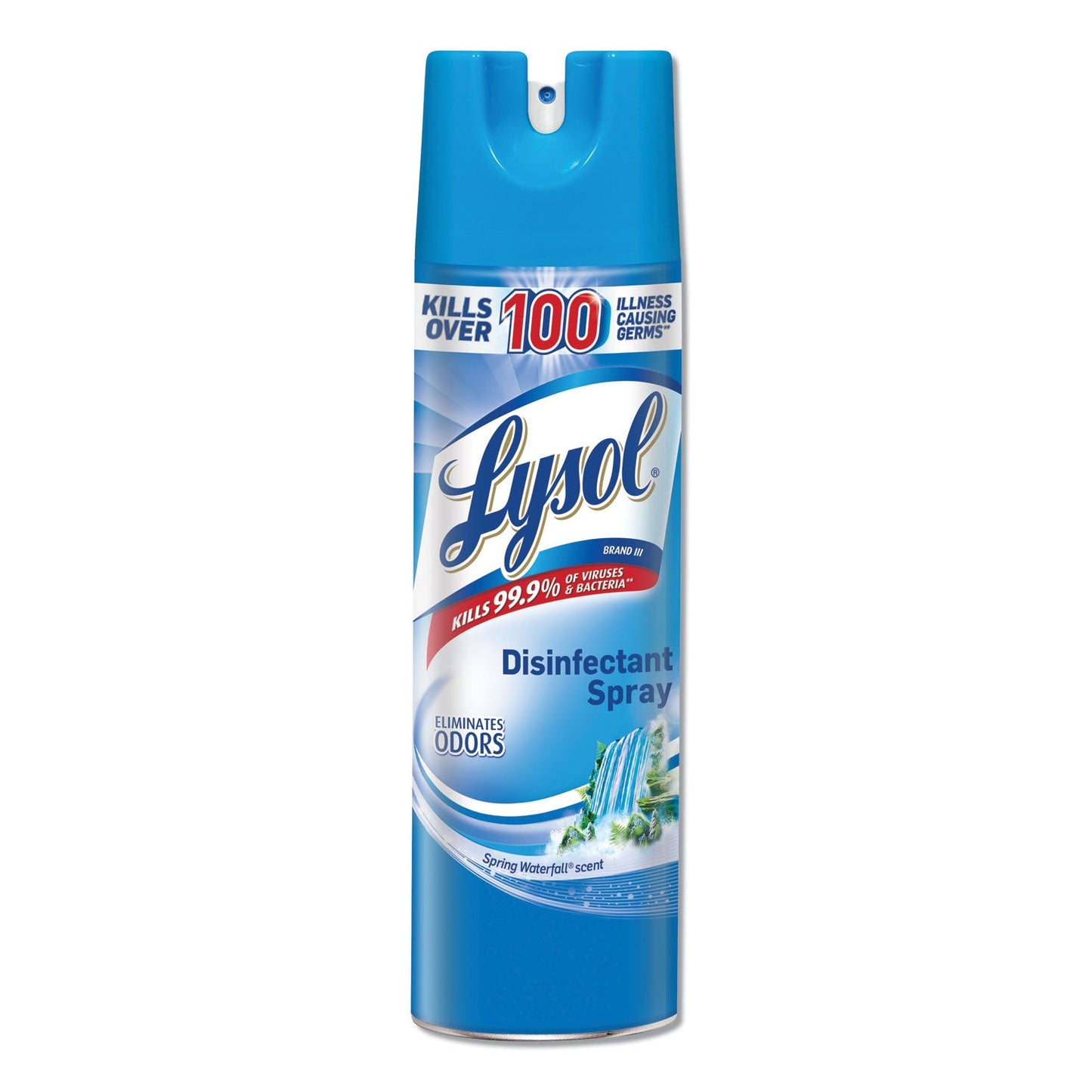 LYSOL Brand Disinfectant Spray, Spring Waterfall Scent, 19 oz Aerosol (REC79326)