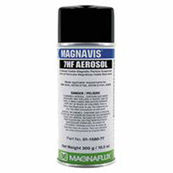 Magnaflux Magnavis 7HF BK Visible Magnetic Particle Wet Method Prepared Bath, 16oz Aerosol (387-01-1580-78)
