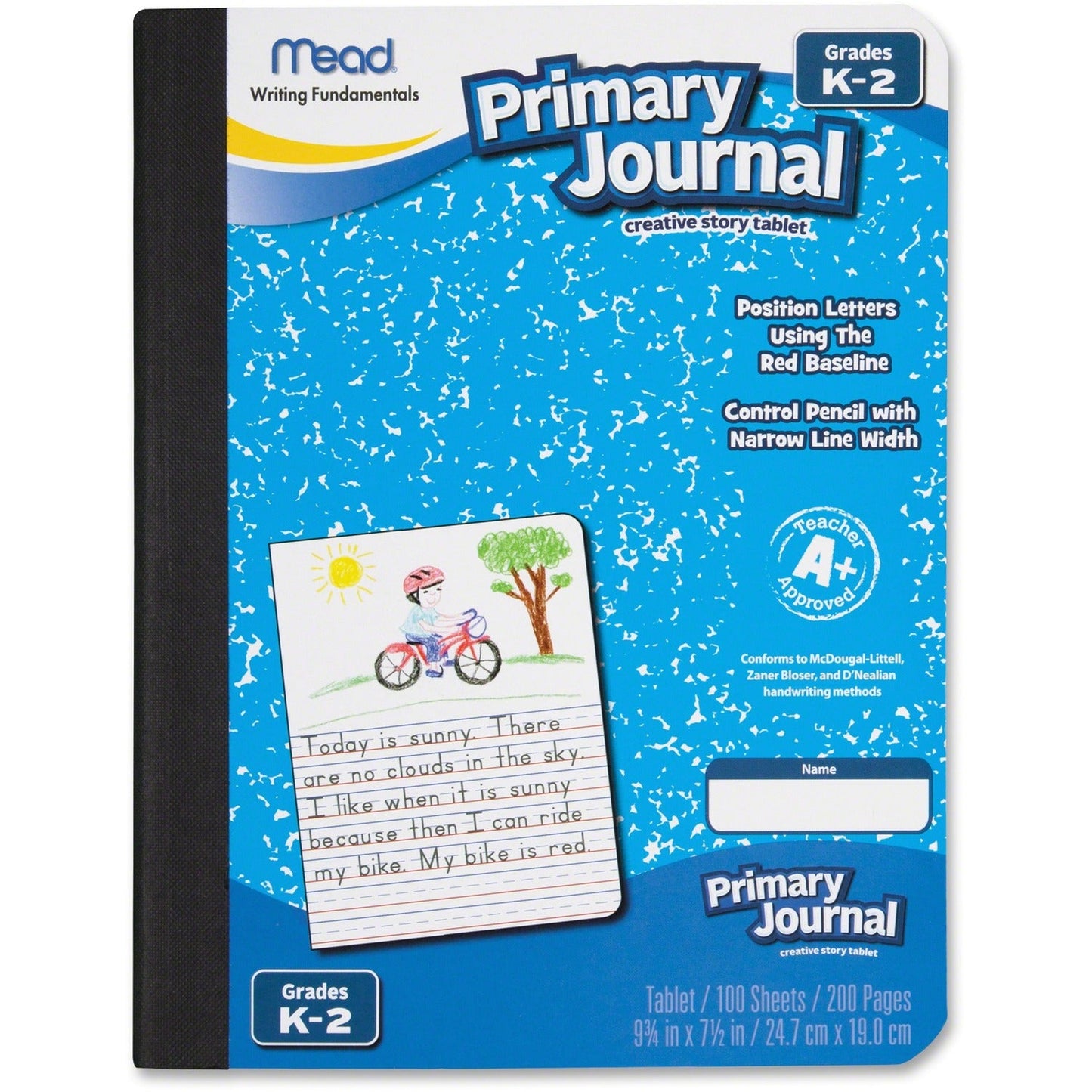 Mead Primary Journal, Composition, 100 Sheets, 7.5" x 9.8", AST (MEA9554)
