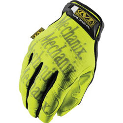 Mechanix Wear® The Original® Hi-Viz Gloves, Synthetic Leather/TPR/TrekDry®, Size 10/Large, Fluorescent Yellow (484-SMG-91-010)