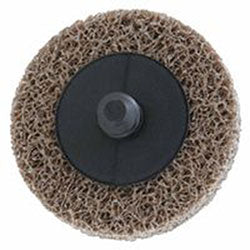 Merit Abrasives Deburring /Finishing Button Mount Wheel Type lll 2A, 2X1/4, Med, Aluminum Oxide (481-66261054183)