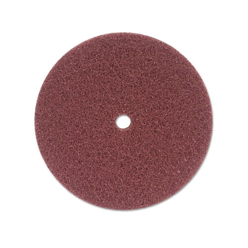 Merit Abrasives High Strength Buffing Disc, 8 in x 1/2 in, Very Fine, Aluminum Oxide, 3600 rpm, Maroon (481-08834162413)