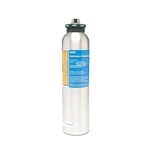 MSA Econo-Cal™ RP Reactive Gas Calibration Cylinder, 34 L, 1.45% CH4, 15% O2, 60 PPM CO, 20 PPM H2S, Aluminum (454-10048280)