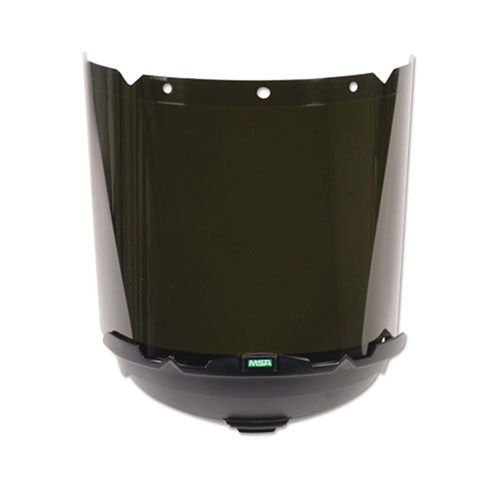 MSA V-Gard® Accessory System Welding/Cutting/Brazing Visor,IR 5, Green, 17-1/4 in L X 8 in H (454-10115861)