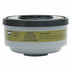 North Safety® Defender™ Multi-Purpose Cartridge, Olive, used with 5500/7700 Half Masks, 5400/7600 Full Facepieces (068-75SCL)