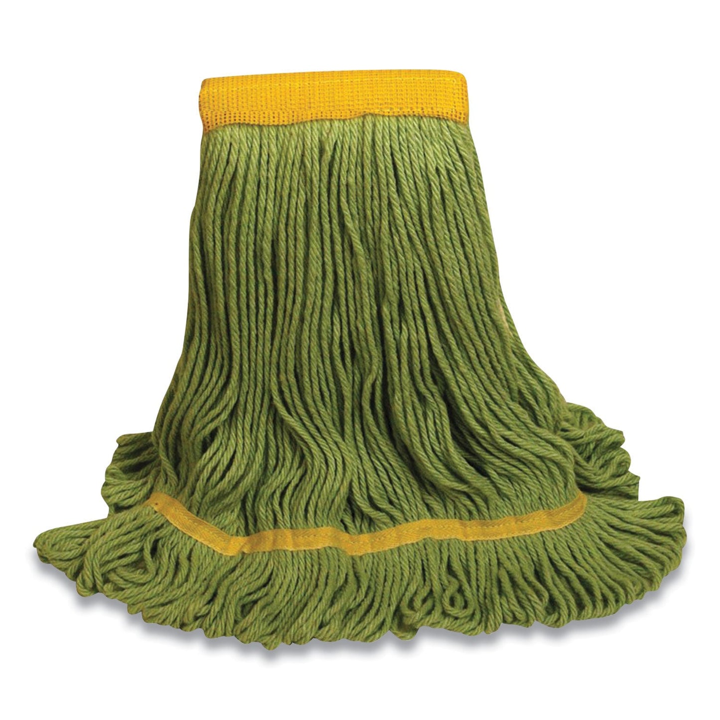 O'Dell 1400 Series Mop Head, Cotton/Rayon/Synthetic Blend, Medium, 5" Headband, Green (ODC1400MGR)