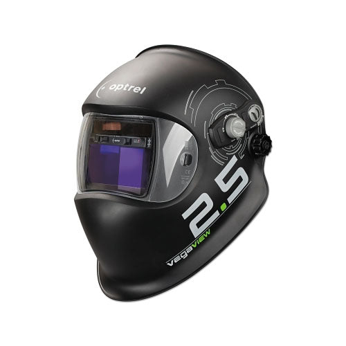 Optrel The Automatic Welding Helmet with World Record 2.5 ADF, SH2.5, SH8 to SH12, Black, 1.97 in x 3.94 in (808-1006600)