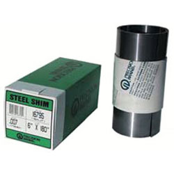 Precision Brand Steel Shim Stock Roll, 0.001 in, Low Carbon 1008/1010 Steel, 0.025 in x 100 in x 6 in (605-16630)