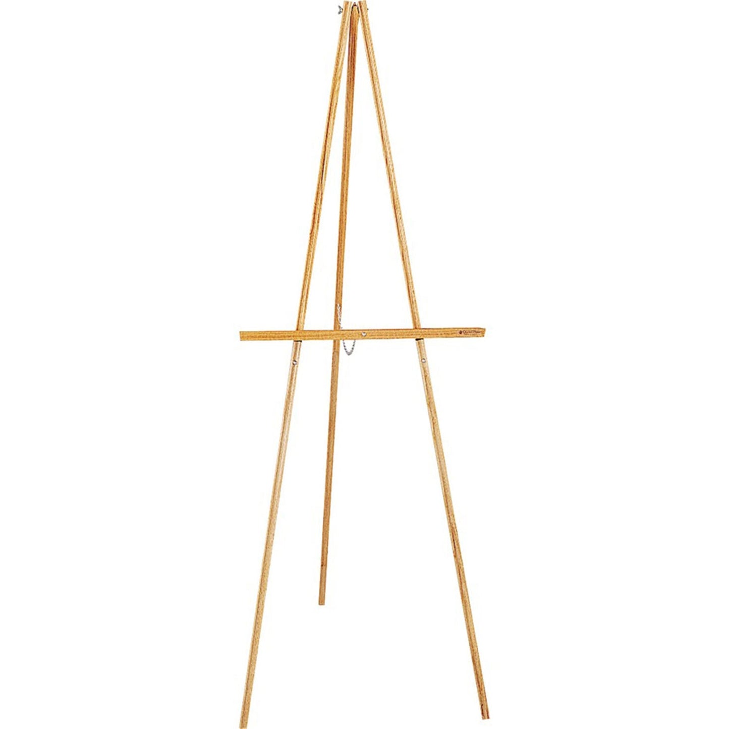 Quartet Lightweight Tripod Floor Easel, 64" High, Natural Oak (QRT41E)