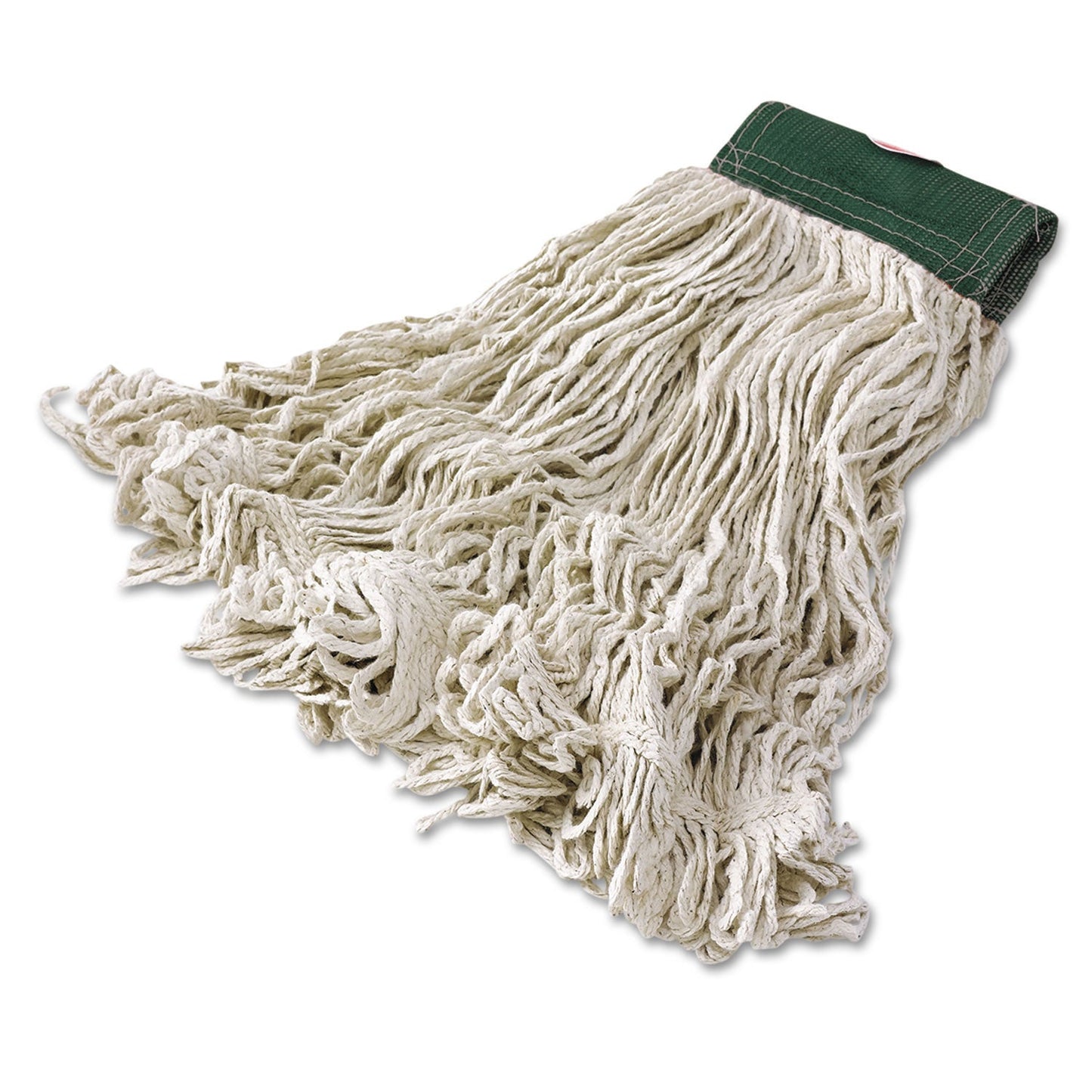 Rubbermaid Super Stitch Blend Mop Heads, Cotton/Synthetic, White, Medium (RCPD212WHI)