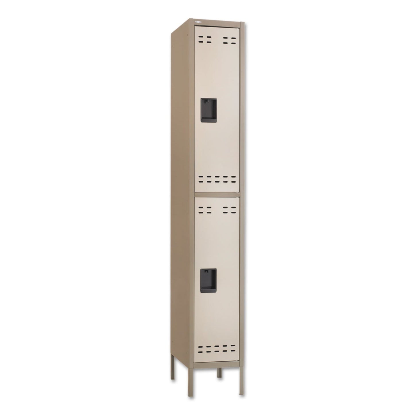 Safco Double-Tier Locker, 12w x 18d x 78h, Two-Tone Tan (SAF5523TN)