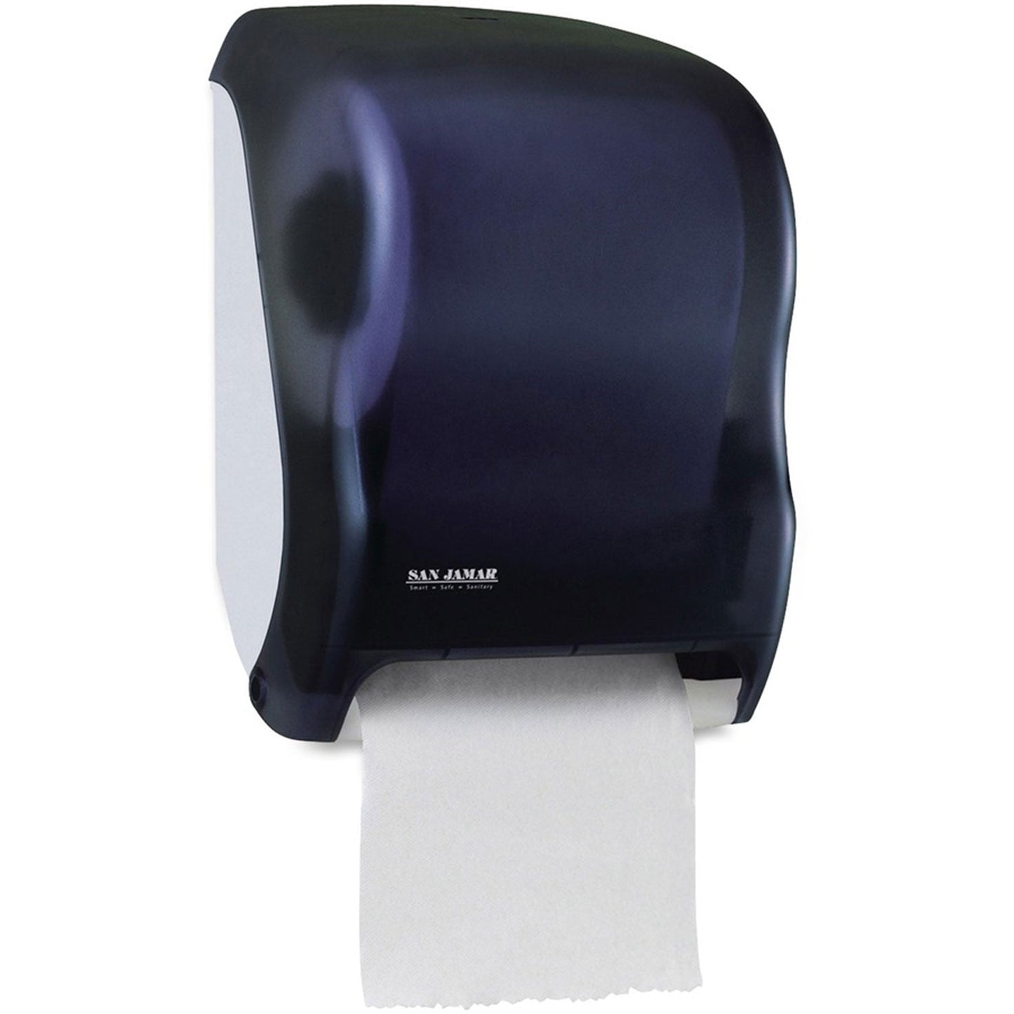 San Jamar Tear-N-Dry™ Touchless Hard Roll Paper Towel Dispenser, Black (SJMT1300)