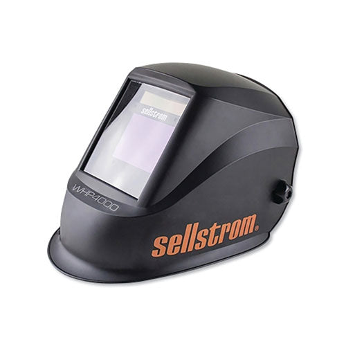 Sellstrom Premium Series ADF Welding Helmet, 9 to 13 Lens Shade, Black, 3.94 in x 3.28 in Window (851-S26400)