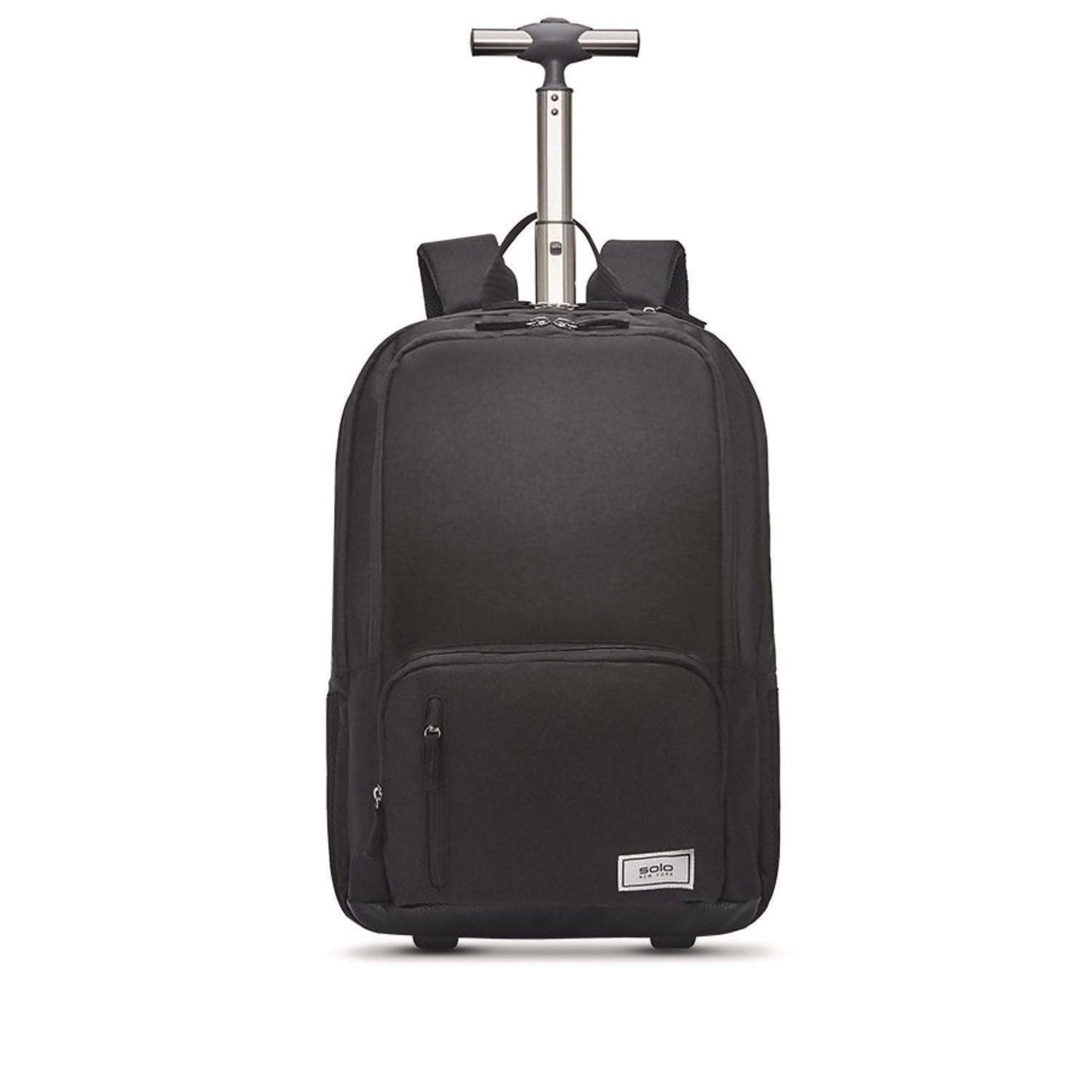 SOLO Bleecker Recycled Rolling Backpack, Fits Devices Up to 15.6", 12.5 x 8 x 19, Dark Gray (USLUBN7864)