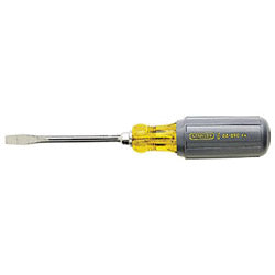 Stanley Bostitch® Vinyl Grip Standard Tip Screwdrivers, 5/16 in, 10 5/16 in Long, Rounded Blade (680-66-091)