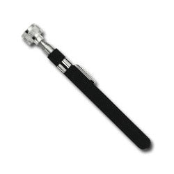 Ullman Devices Corporation Telescoping Magnetic Pick-Up Tool, 10 lb Load Capacity, 1/2 in dia, 8-1/4 in L to 30-1/4 in L, Pocket Clip (ULLHT-3)