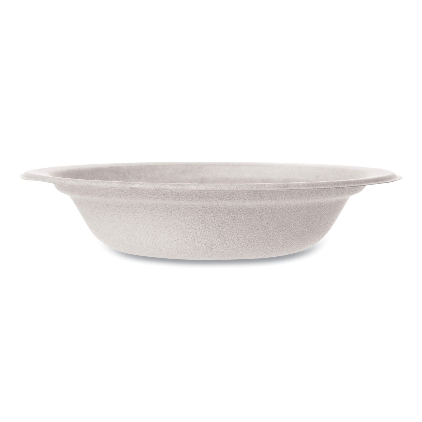 Vegware Molded Fiber Tableware, Bowl, 12 oz, White, 1,000/Carton (VEGWHBRG12B)