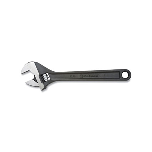 Vuzix Corporation Black Oxide Adjustable Tapered Handle Wrench, Polished Face, 10 in Overall L, 1.13 in Opening, SAE/Metric (181-AT210BK)