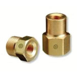 Western Enterprises Female NPT Outlet Adaptors for Manifold Pipelines, CGA-580, 3,000 psig, Brass (312-416-1)