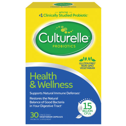 Culturelle® Probiotic Dietary Supplement 30 per Box Capsule (1268944_BX)