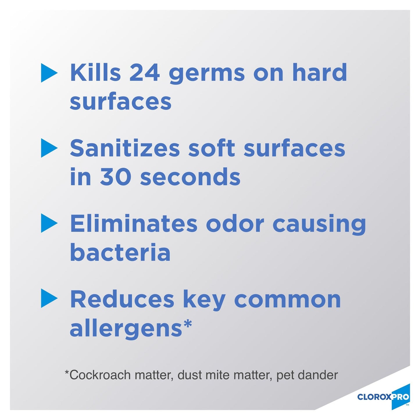 CloroxPro™ Clorox® 4 in One Surface Disinfectant / Sanitizer Alcohol Based Aerosol Spray Liquid 14 oz. Can Citrus Scent NonSterile (924558_BT)