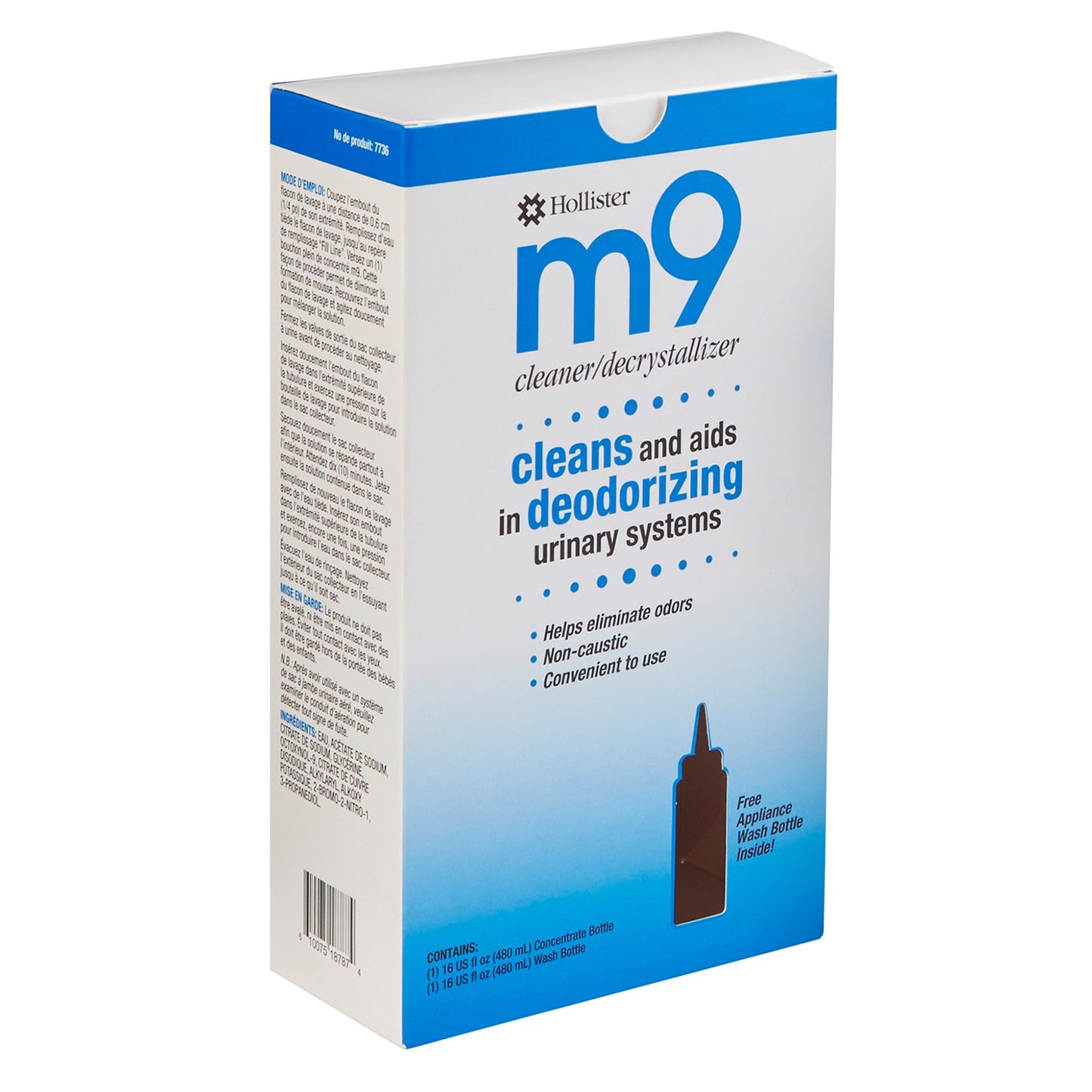 m9™ Urinary Drainage System Cleaner/Decrystallizer 16 oz. (474530_BX)