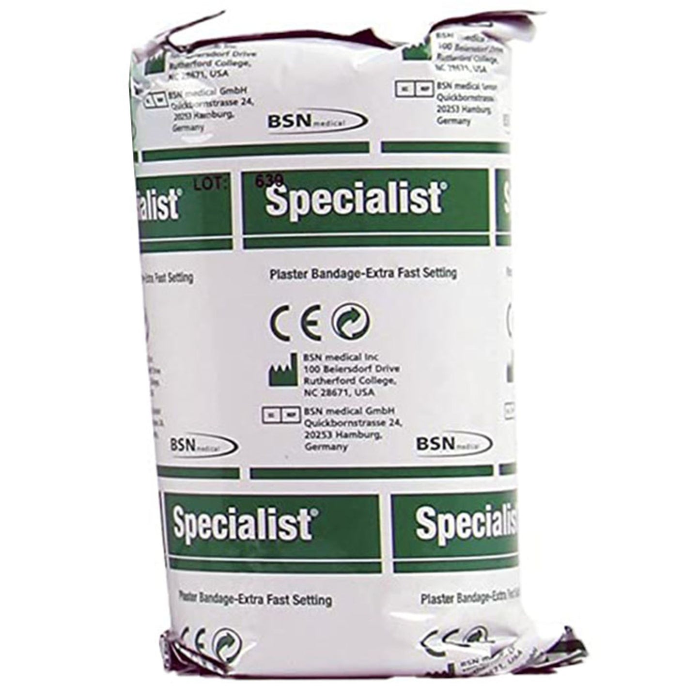 Specialist® Plaster Bandage 4 Inch X 15 Foot Plaster of Paris White (4789_EA)