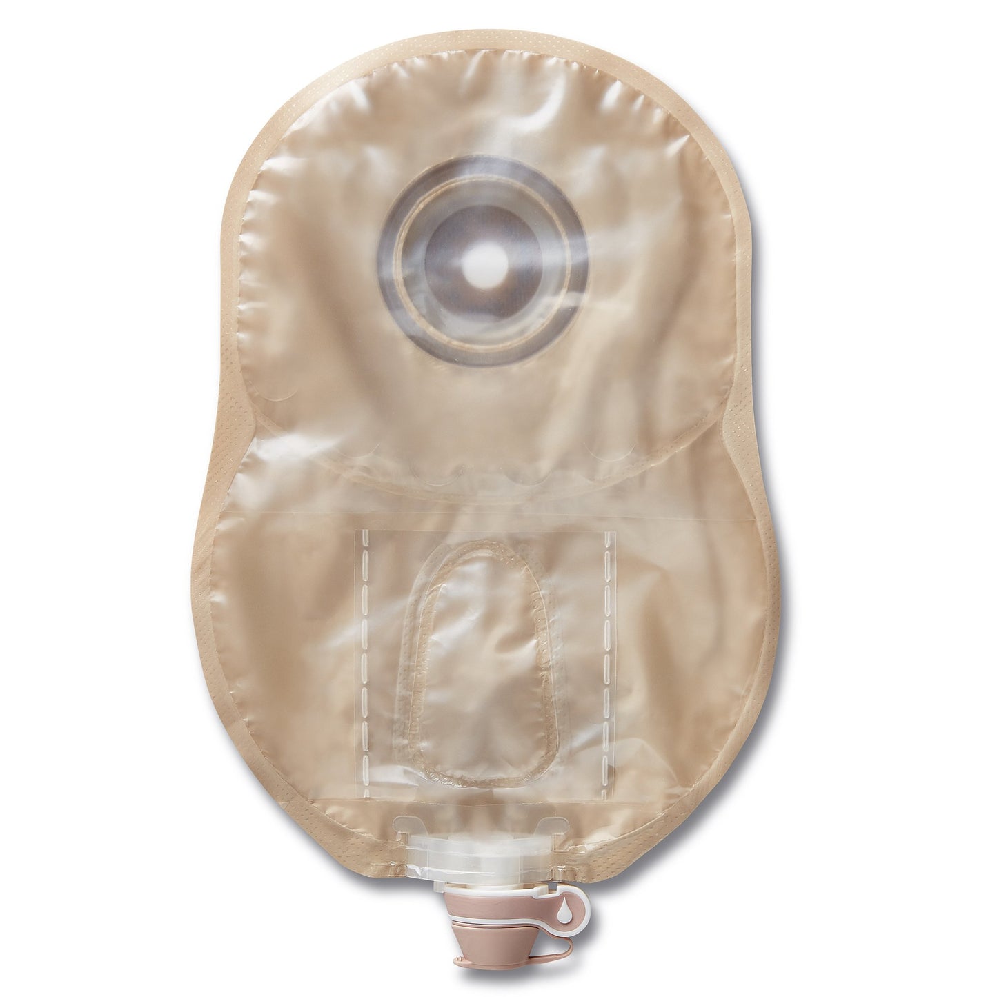 Premier™ Urostomy Pouch One-Piece System 9 Inch Length Convex, Pre-Cut 1 Inch Stoma Drainable (1207432_BX)