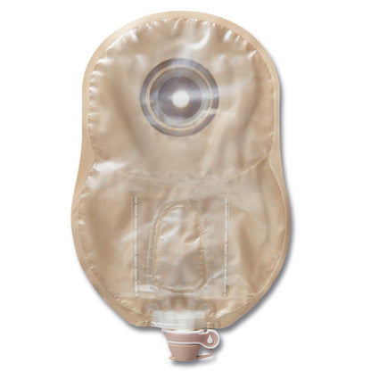 Premier™ Urostomy Pouch One-Piece System 9 Inch Length Convex, Pre-Cut 1 Inch Stoma Drainable (1207432_BX)
