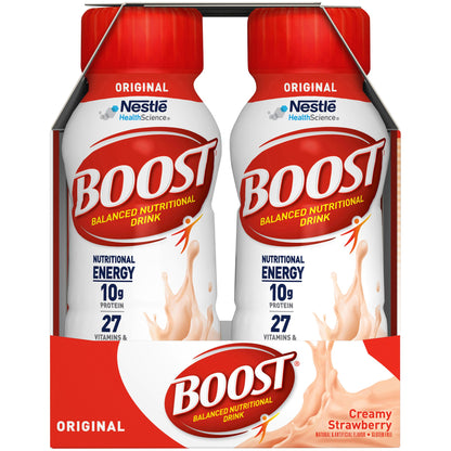 Boost® Original Oral Supplement Creamy Strawberry Flavor Liquid 8 oz. Bottle (983722_CS)